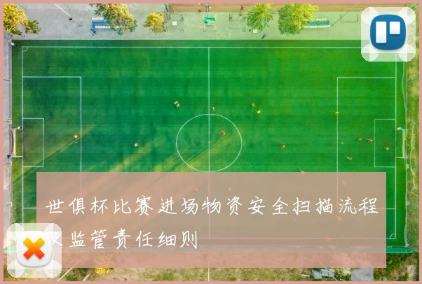 世俱杯比赛进场物资安全扫描流程及监管责任细则